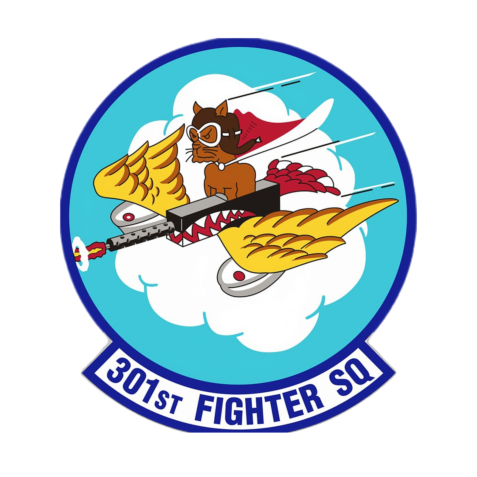 301st Fighter Squadron insignia