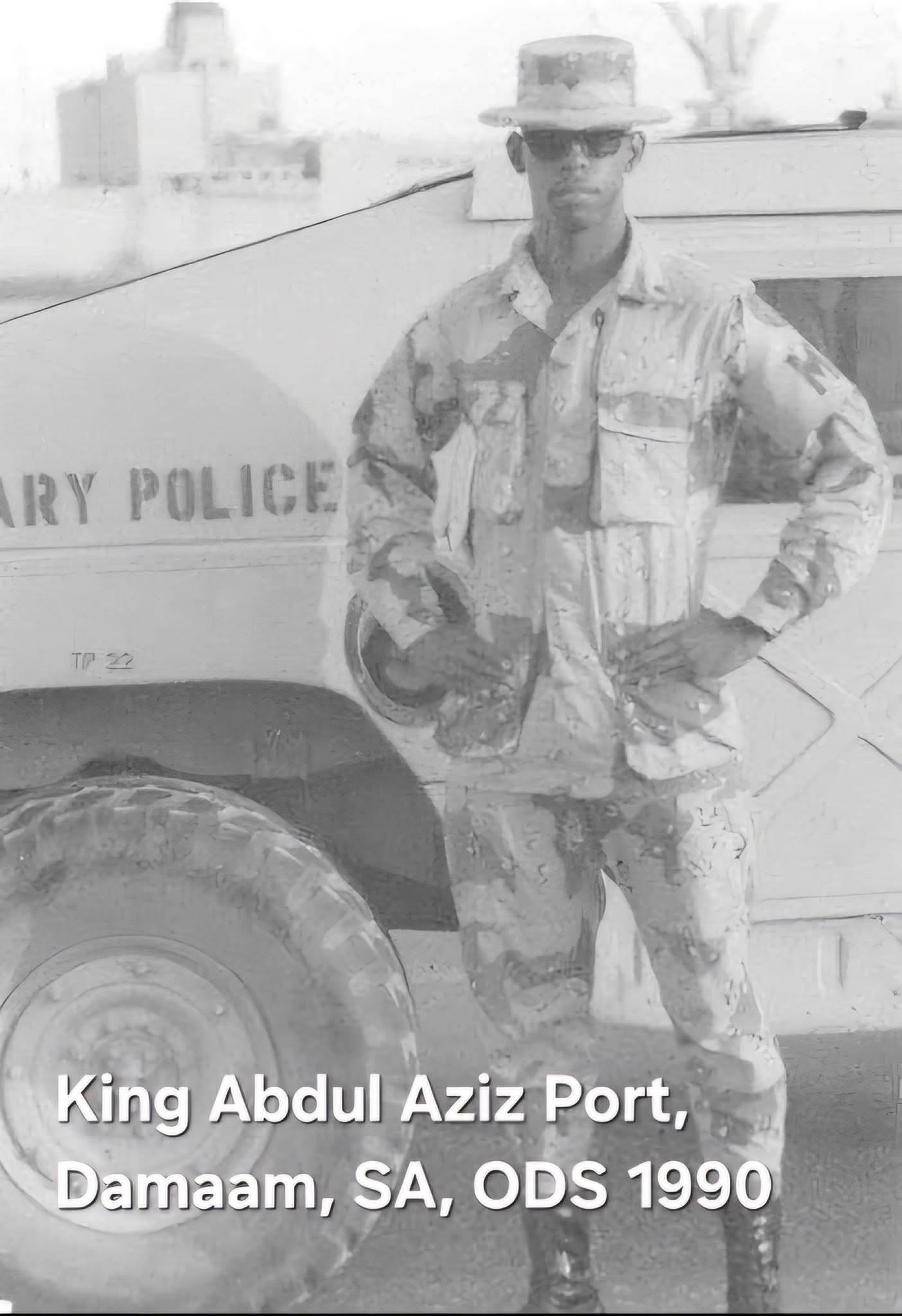 Jimmy Lanham III — King Abdul Aziz Port, Dammam, Saudi Arabia, ODS 1990
